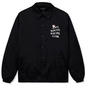 Hello Kitty x Anti Social Social Club Jacket – Black – Brand New